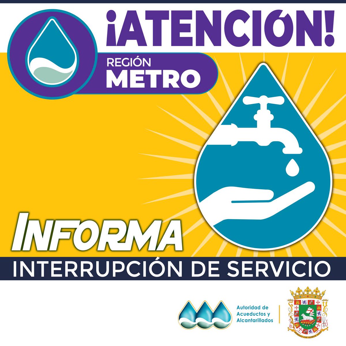 💧⚠️ [Atención] Informamos que será necesario realizar el…