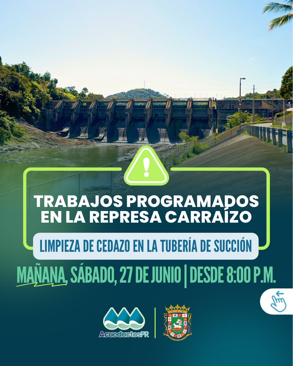 📢💧Aviso Importante #RegiónMetro | MAÑANA en la noche…