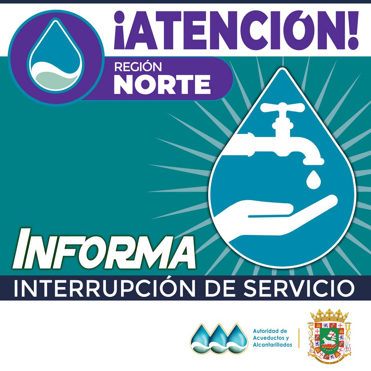 🚱The Lares Urbana filter plant is out of operation due to a…